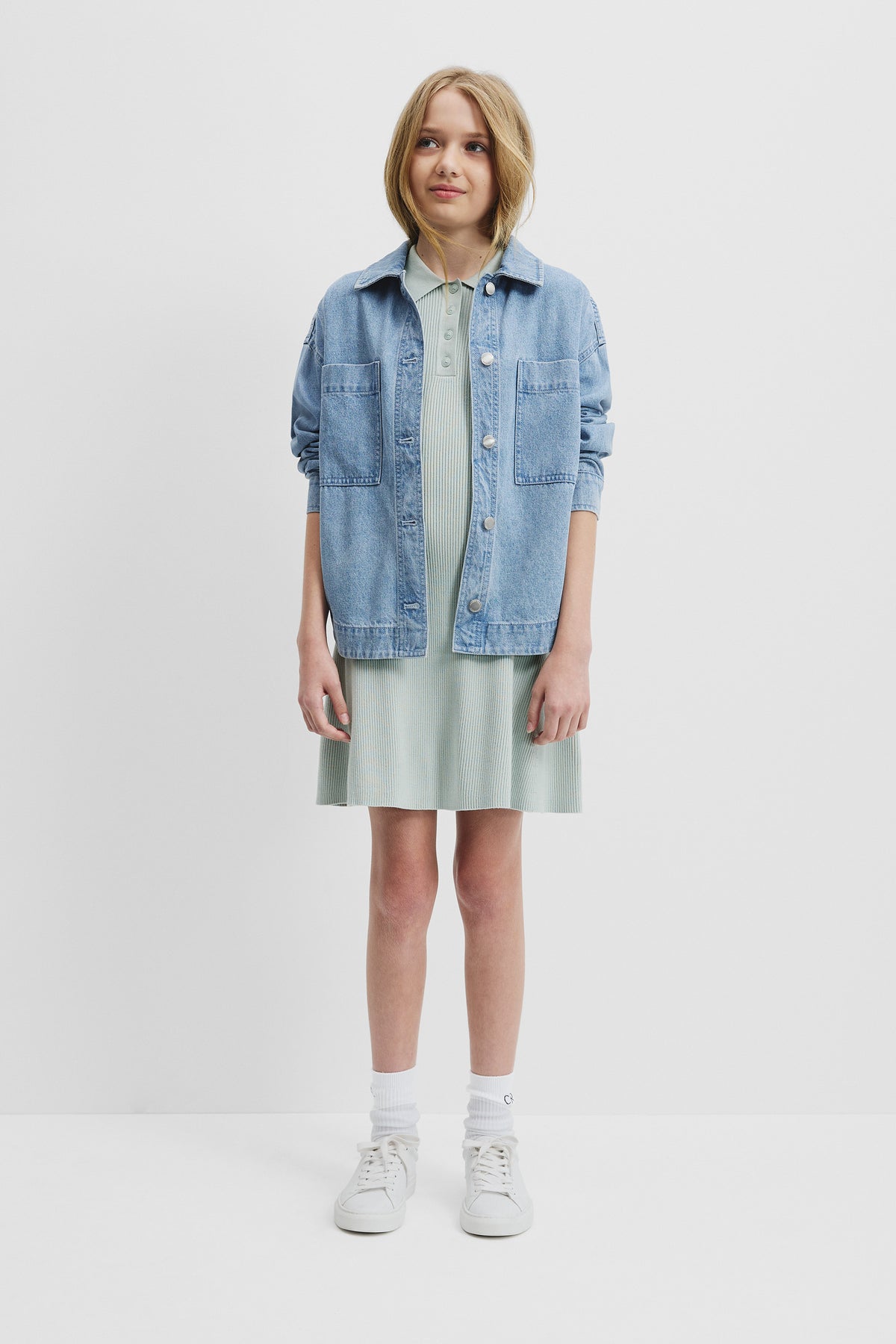 Teen Polo Knit Dress