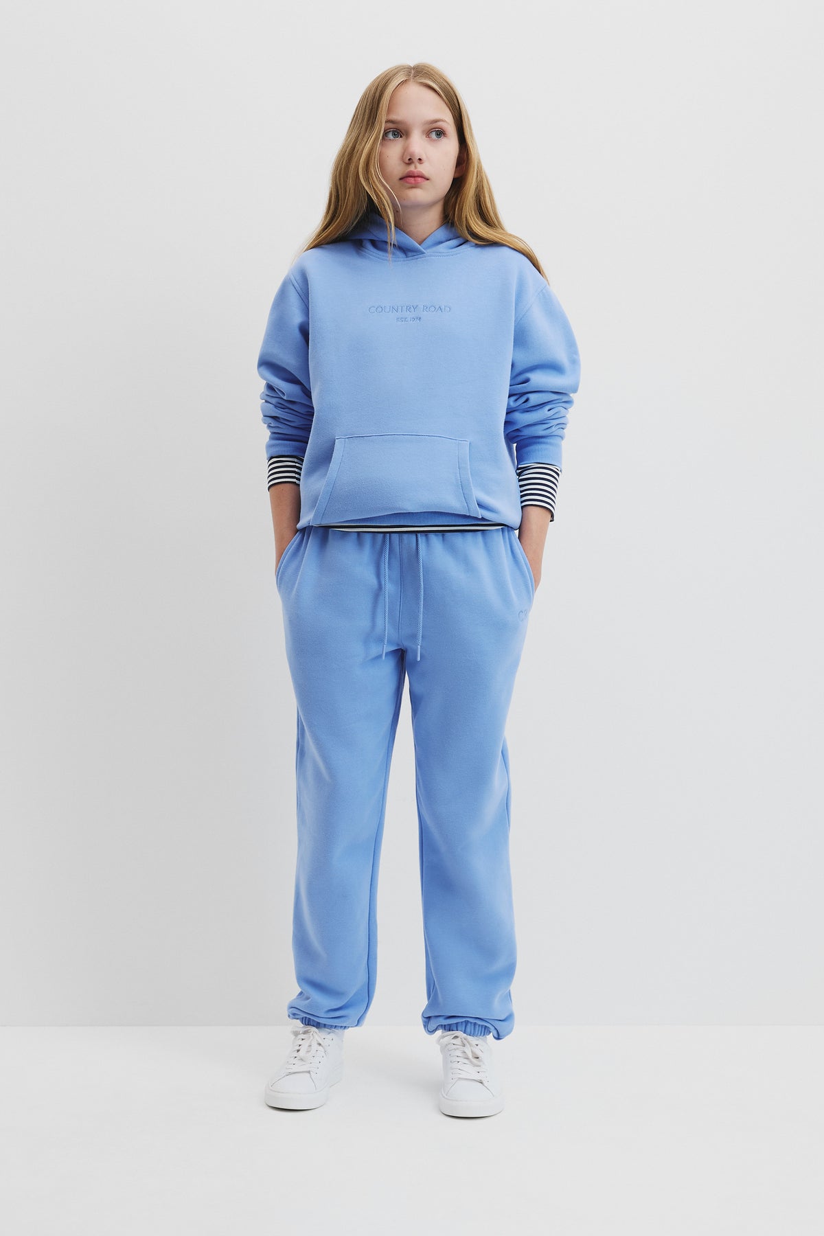 Teen Australian Cotton Logo Embroidered Sweat Pant