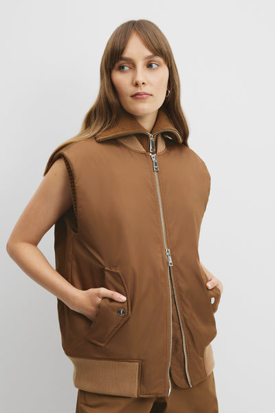 Sleeveless Bomber