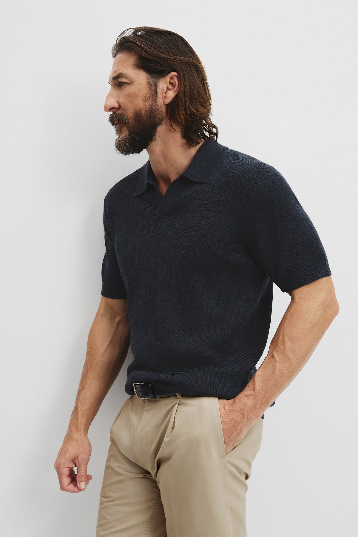 Australian Merino Wool Rib Trophy Polo