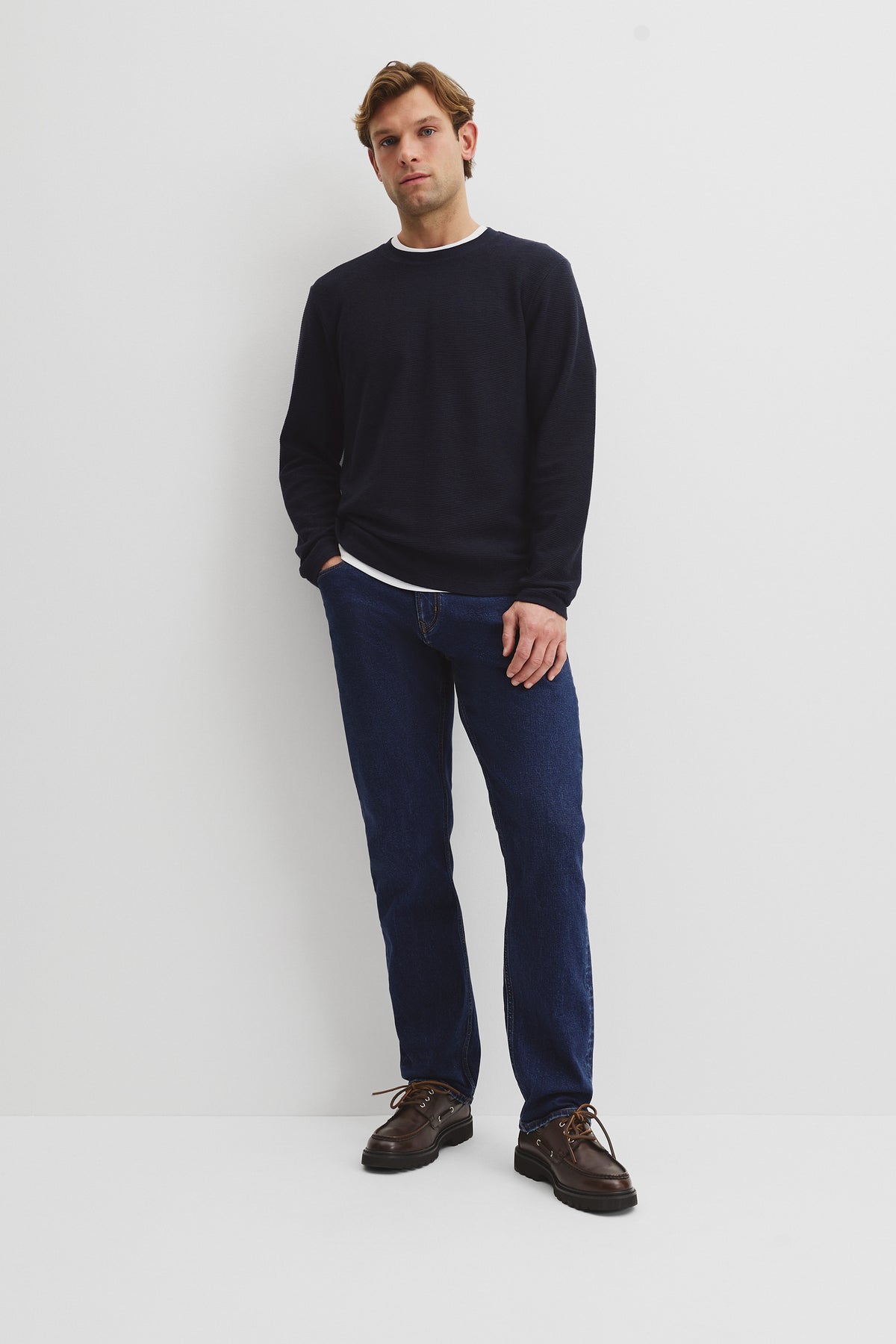 Australian Cotton Textured T-Shirt