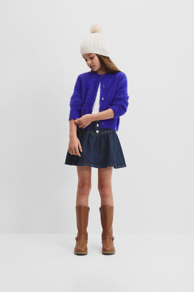 Fluffy Knit Cardigan