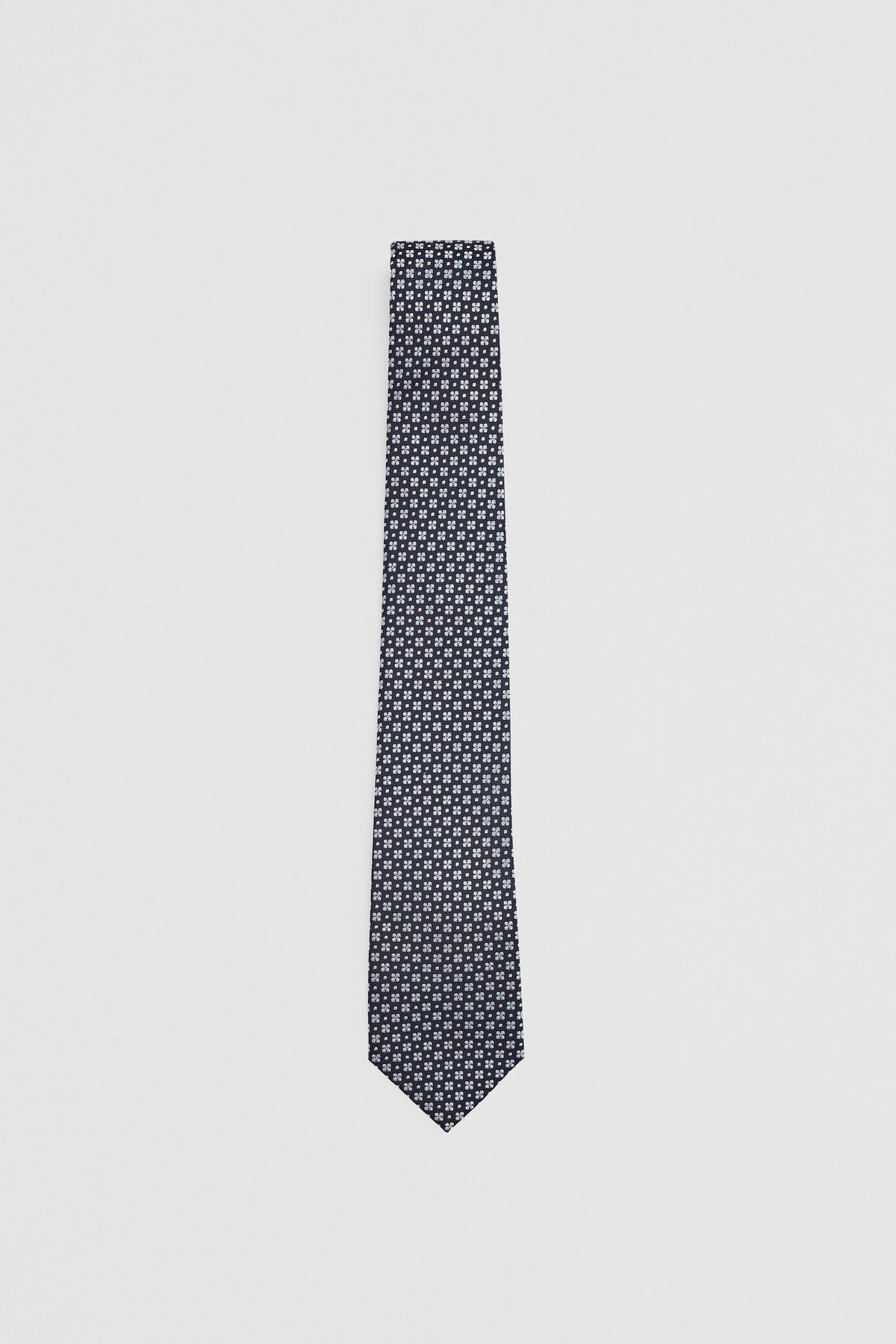 Silk Flower Tie