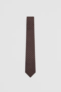 Silk Jacquard Herringbone Tie