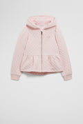Quilted Zip-Through Sweat