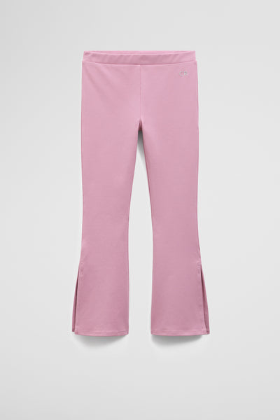 Organically Grown Cotton Blend Flare Tech Pant