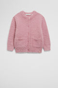 Fluffy Knit Cardigan