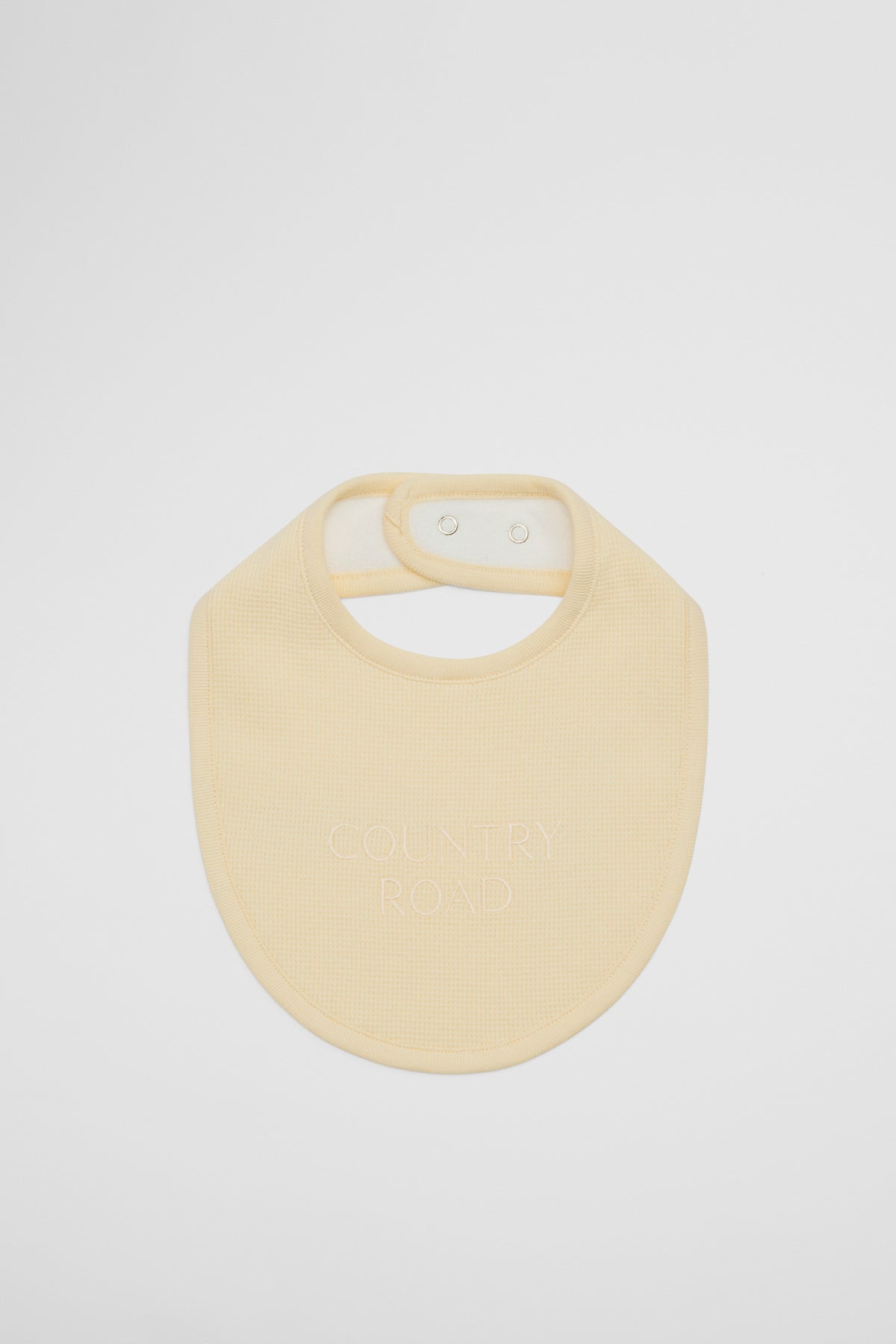 Organically Grown Cotton Waffle Bib