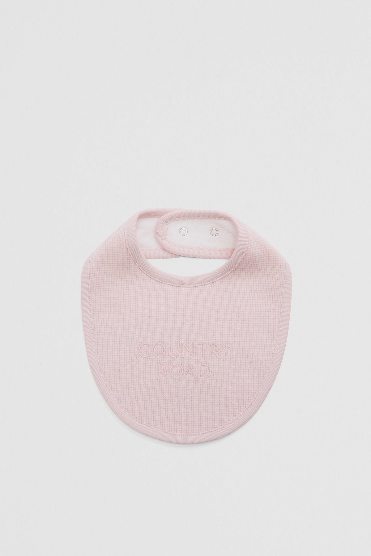 Organically Grown Cotton Waffle Bib