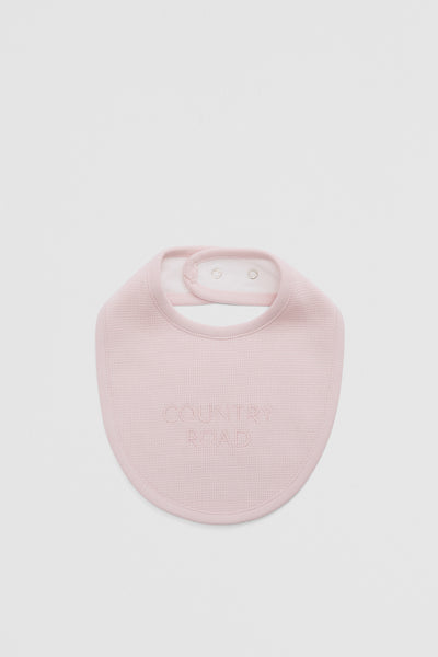 Organically Grown Cotton Waffle Bib