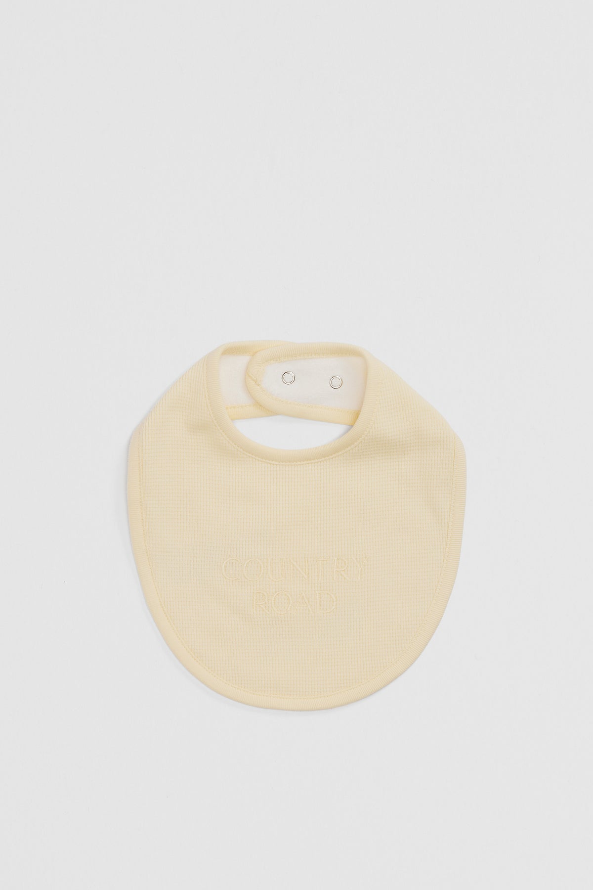 Organically Grown Cotton Waffle Bib