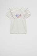 Cr Puff Frill T-Shirt