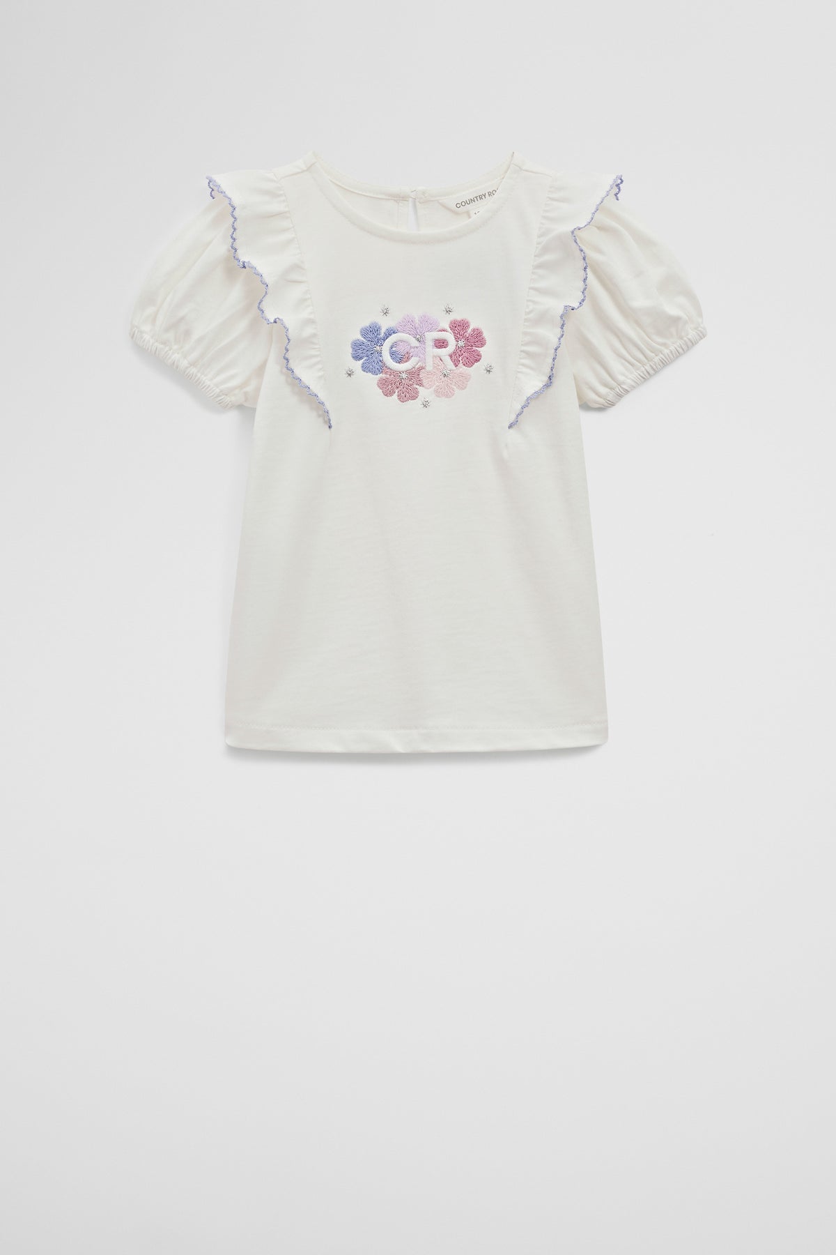 Cr Puff Frill T-Shirt