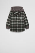 Australian Cotton Hooded Check Shirt