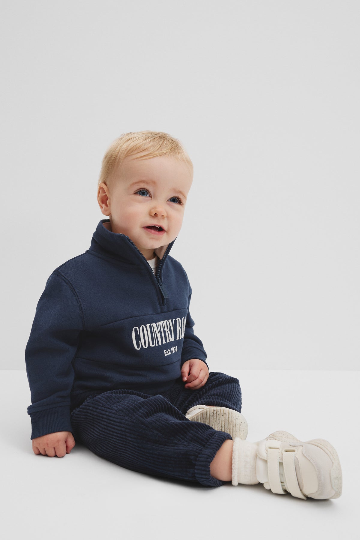 Cotton Heritage Half Zip Sweat