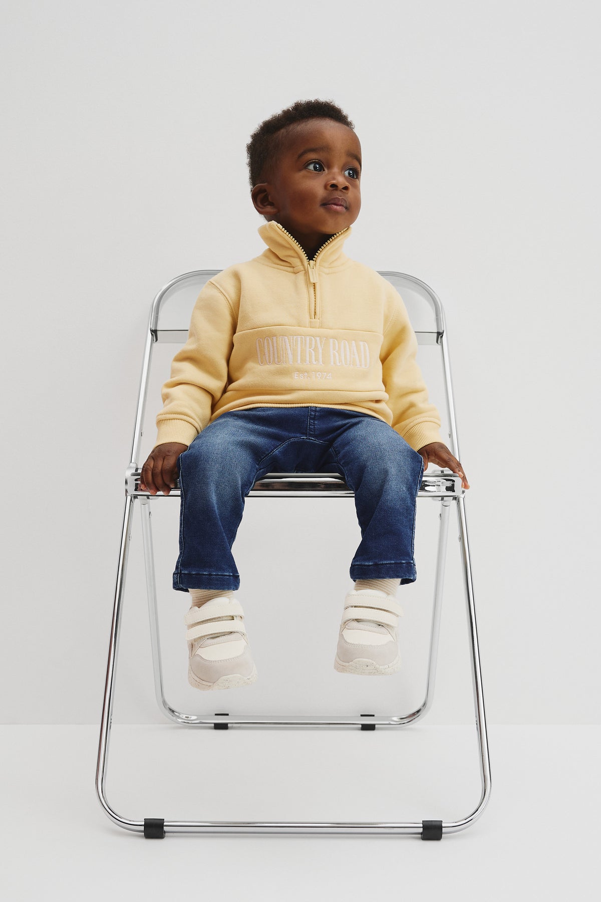Cotton Heritage Half Zip Sweat