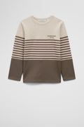 Organically Grown Cotton Block Stripe T-Shirt