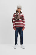Organically Grown Cotton Stripe Rugby