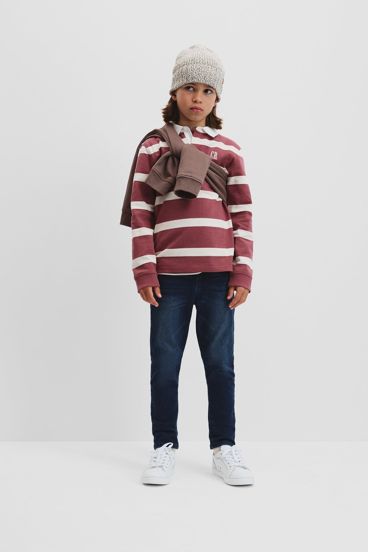 Organically Grown Cotton Stripe Rugby