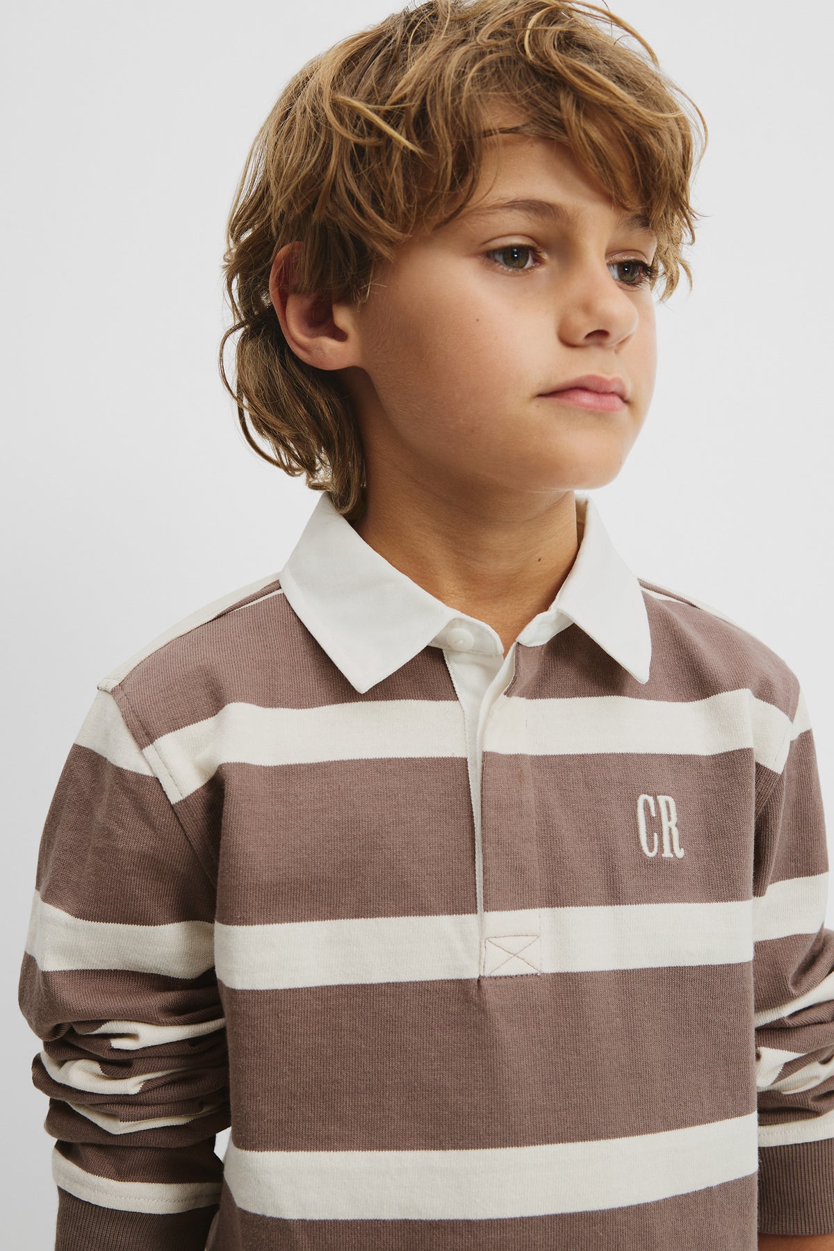 Organically Grown Cotton Stripe Rugby