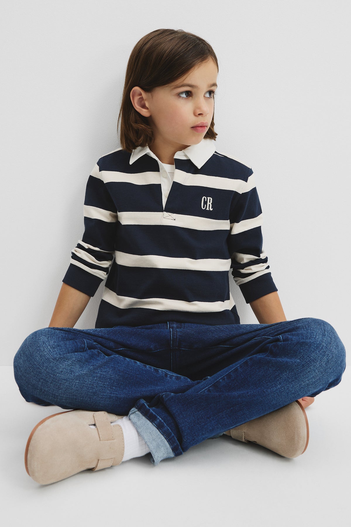 Organically Grown Cotton Stripe Rugby