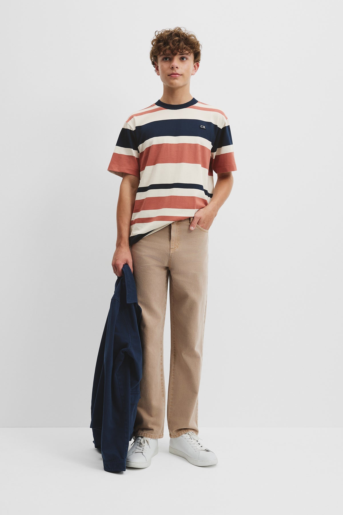 Teen Cotton Blend Garment Dyed Jean