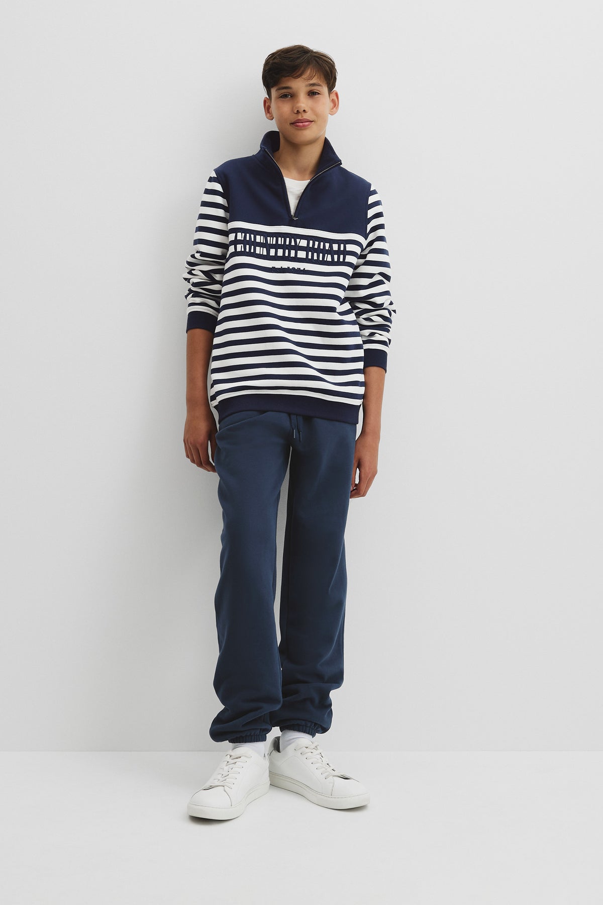 Teen Australian Cotton Heritage Half Zip Sweat