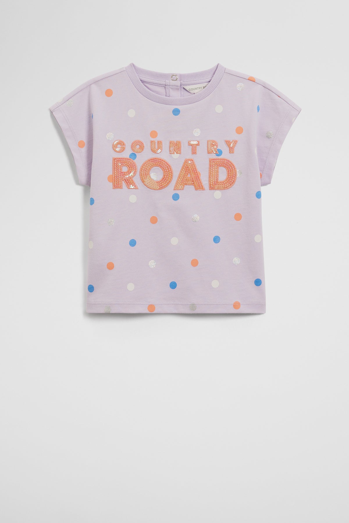Sequin Logo T-Shirt