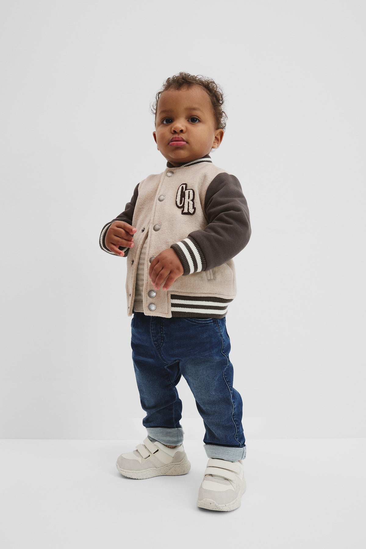 Felted Varsity Bomber