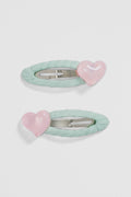 Heart Clip Pack Of 2