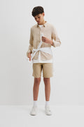 Teen Organically Grown Linen Long Sleeve Shirt
