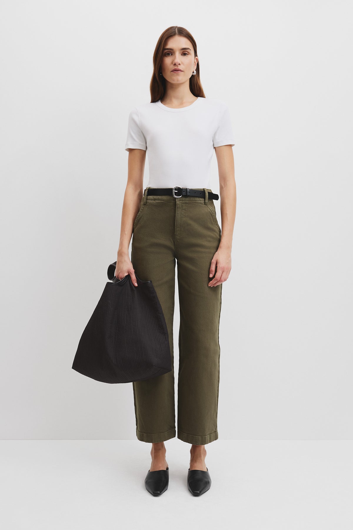 High Rise Wide Leg Jean