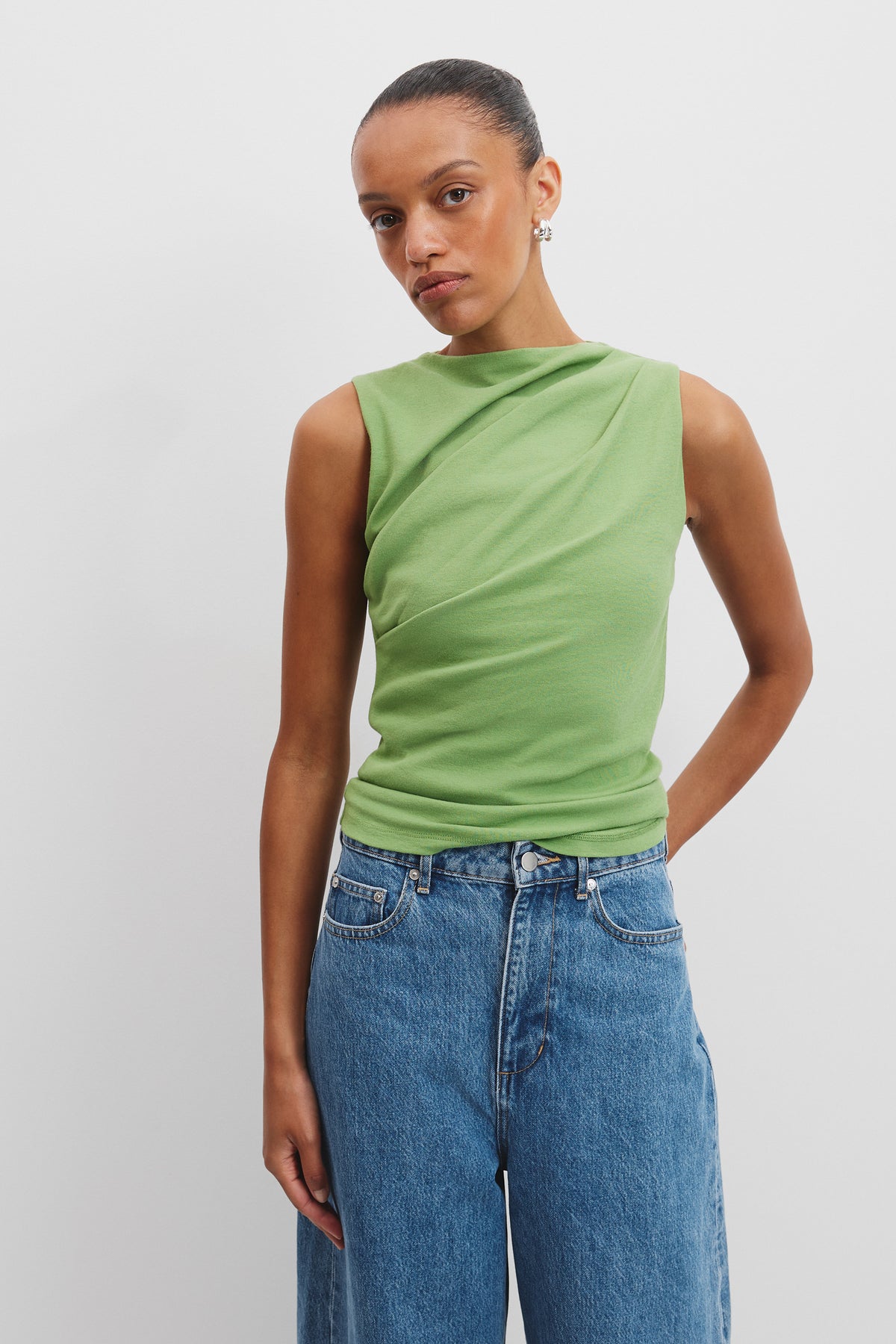 Fitted Drape Tank