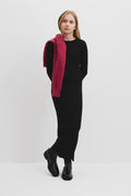 Teen Cotton Rib Knit Long Sleeve Top