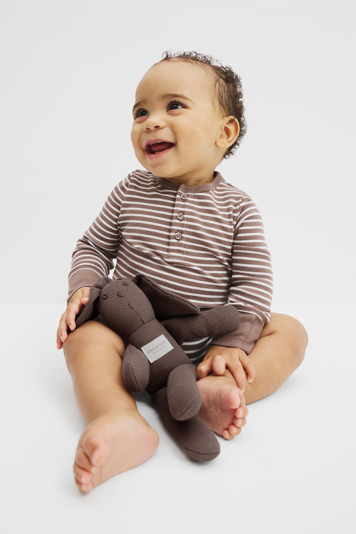 Organically Grown Cotton Rib Long Sleeve Bodysuit