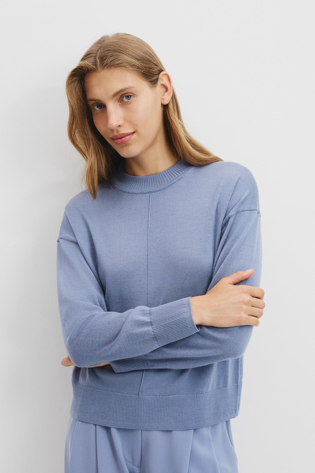 Australian Merino Wool Crew Neck Knit