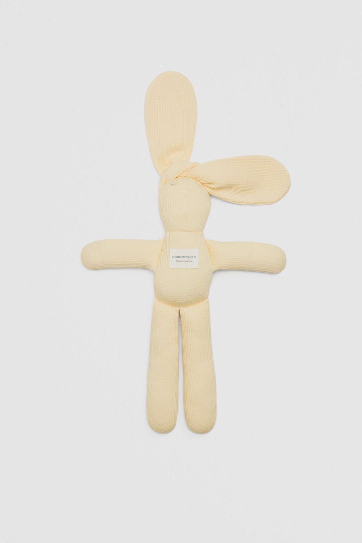 Organically Grown Cotton Waffle Bunny