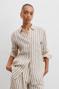 Linen Stripe Shirt