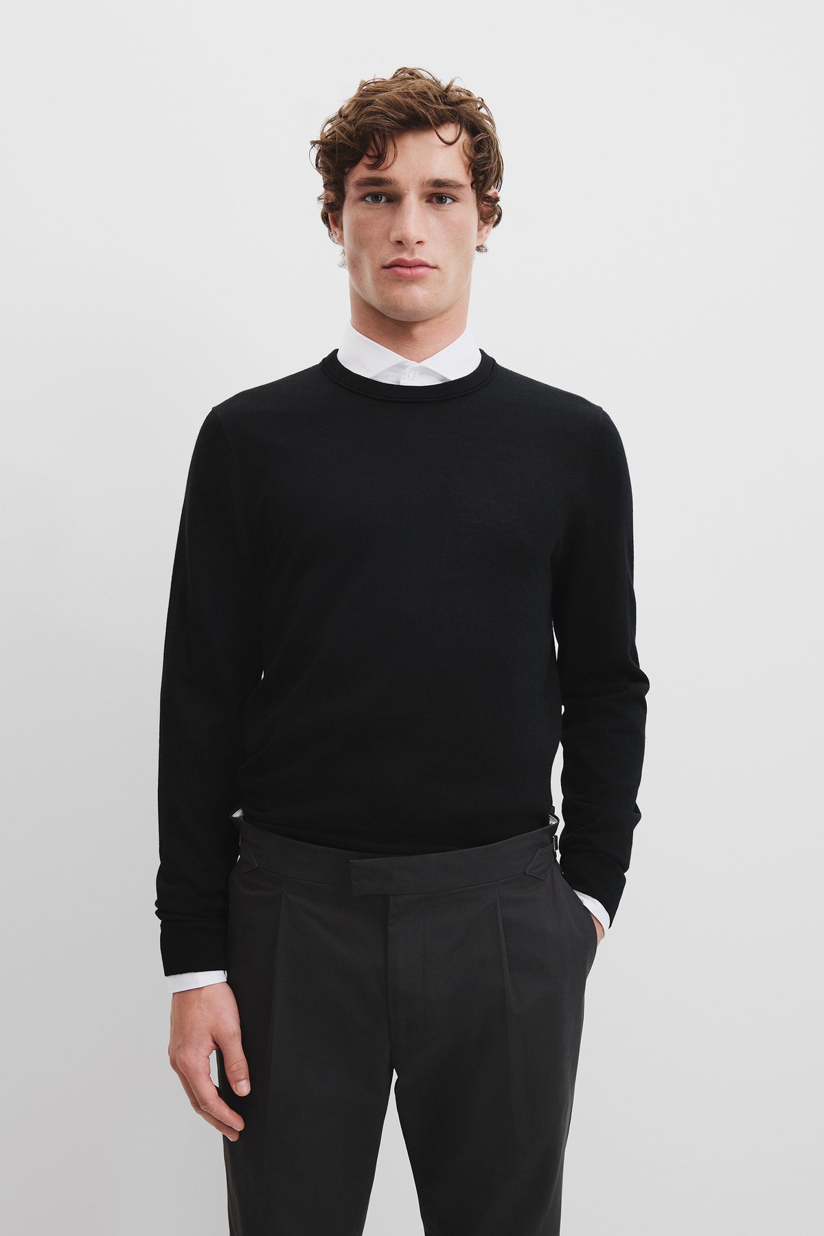 Australian Merino Wool Crew Neck Knit