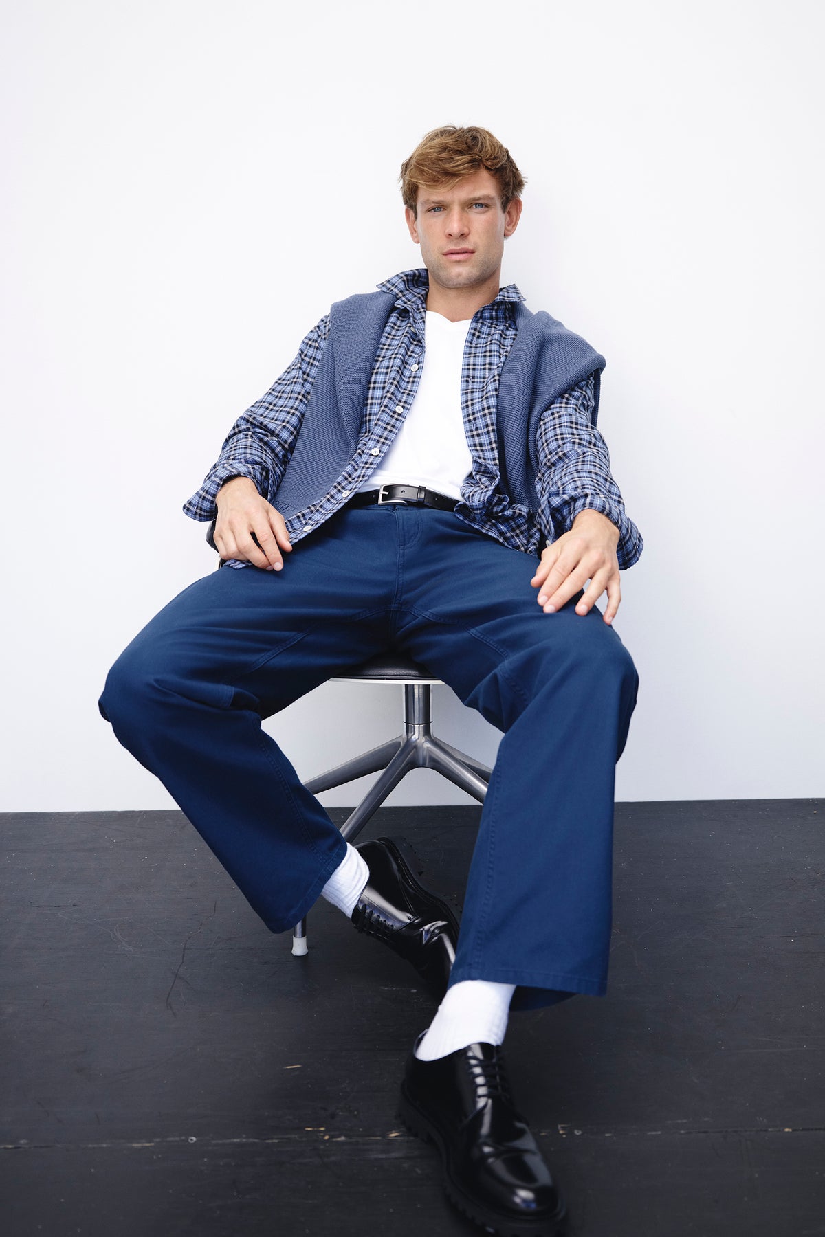 Regular Fit Cotton Flannel Check Shirt
