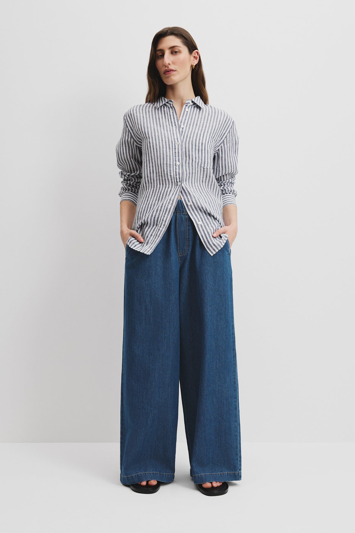 Chambray Pant