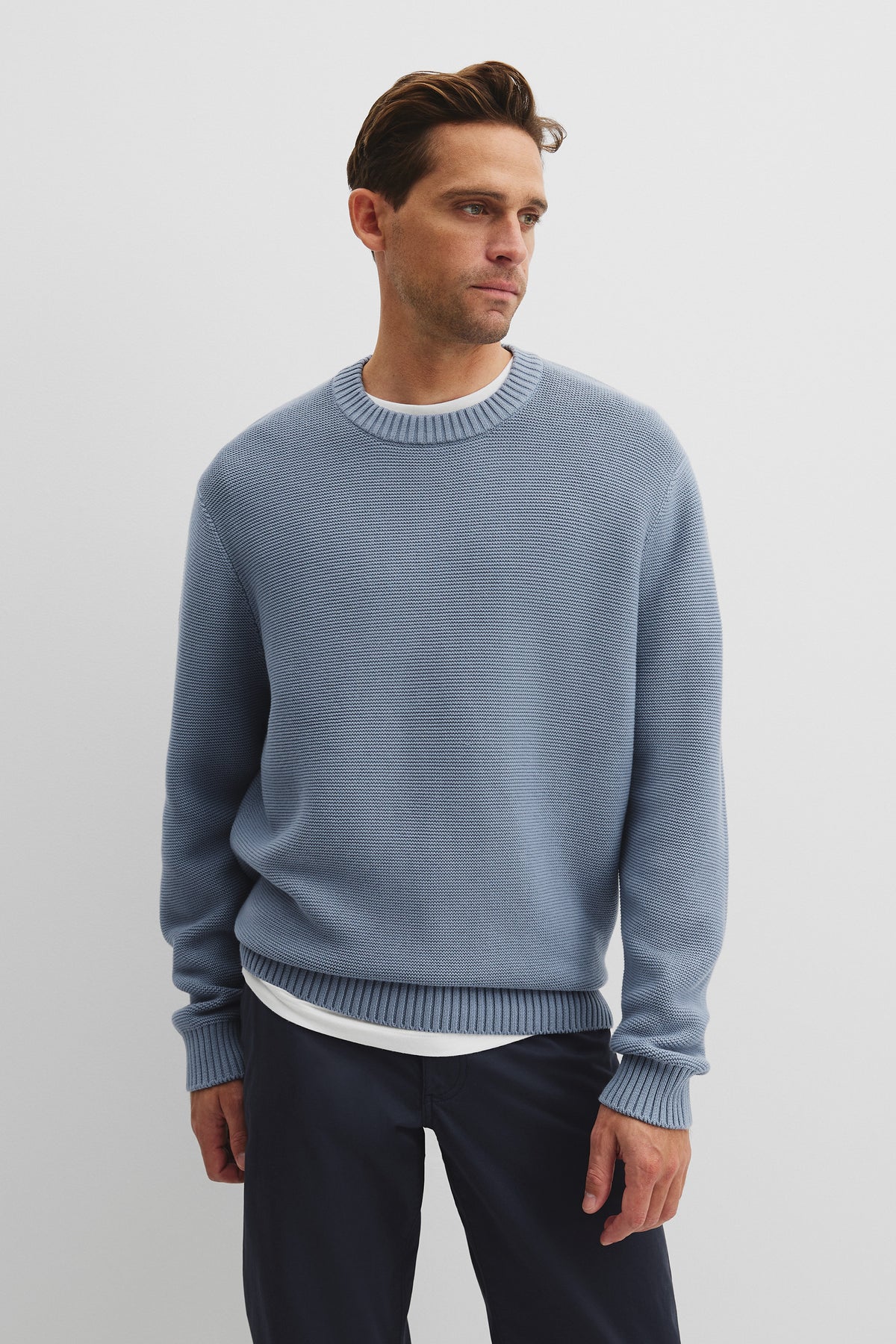Cotton Crew Neck