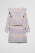 Check Knit Dress