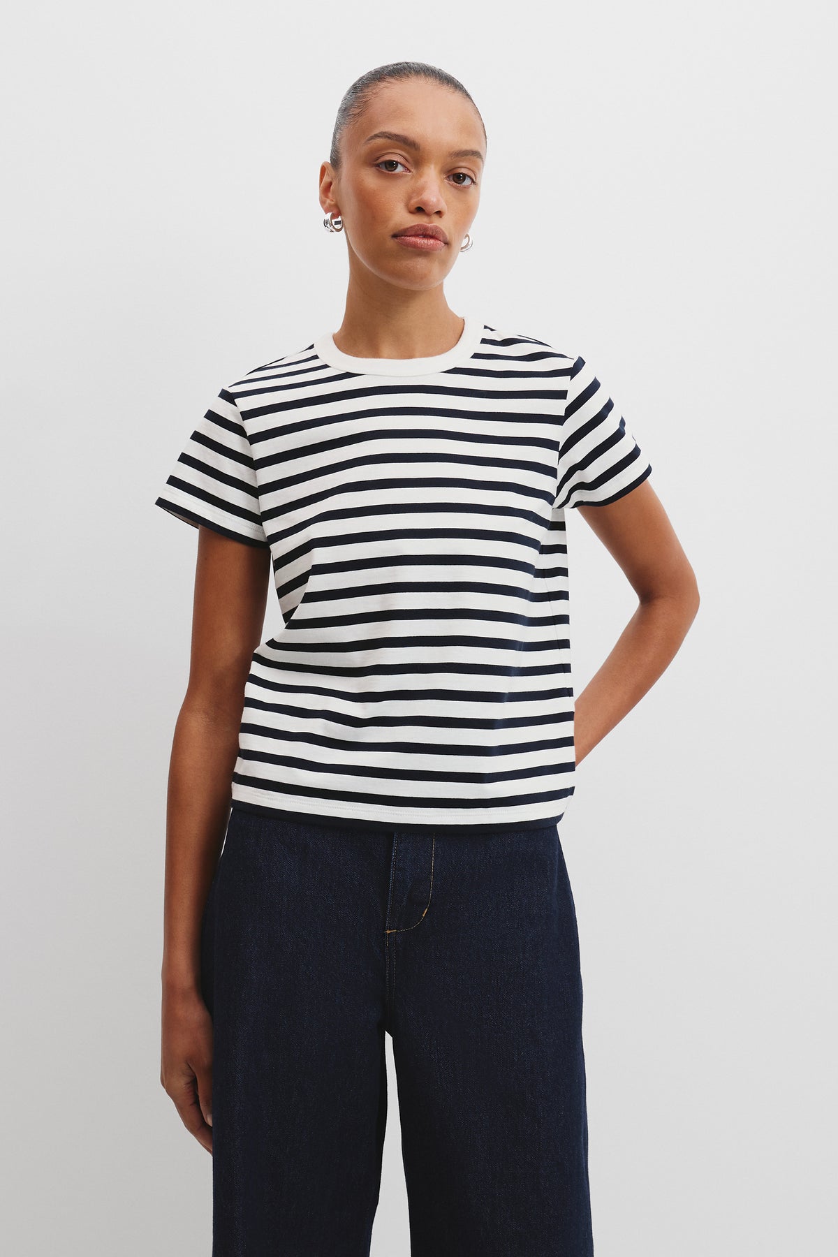 Cotton Stripe Baby T-Shirt
