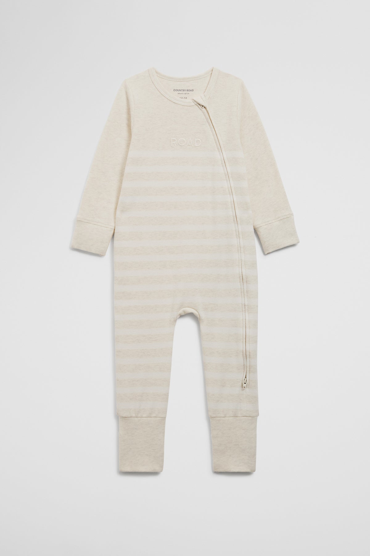 Cotton Logo Zip Jumpsuit