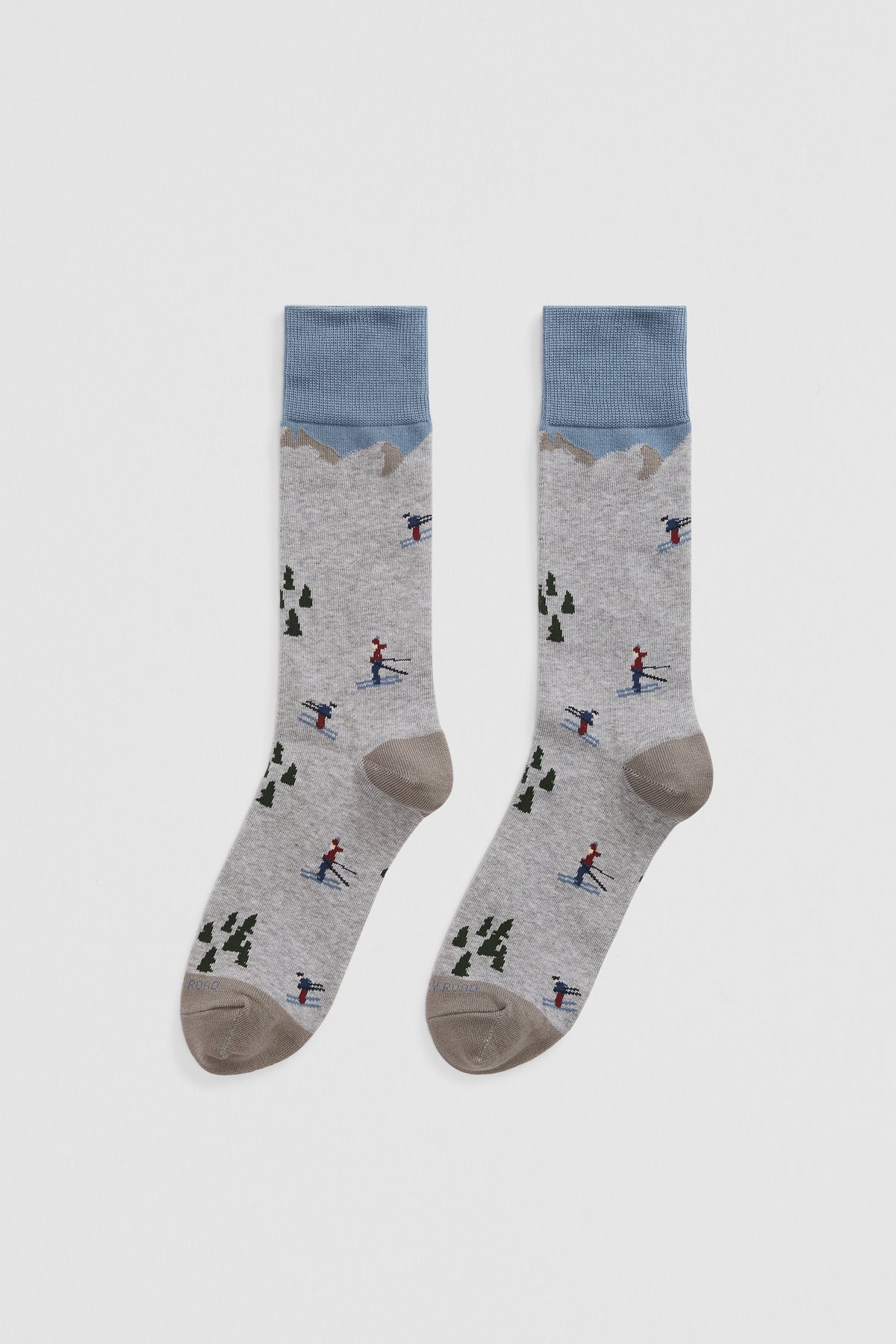 Cotton Blend Skiing Sock