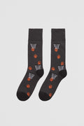 Cotton Blend Basketball Sock