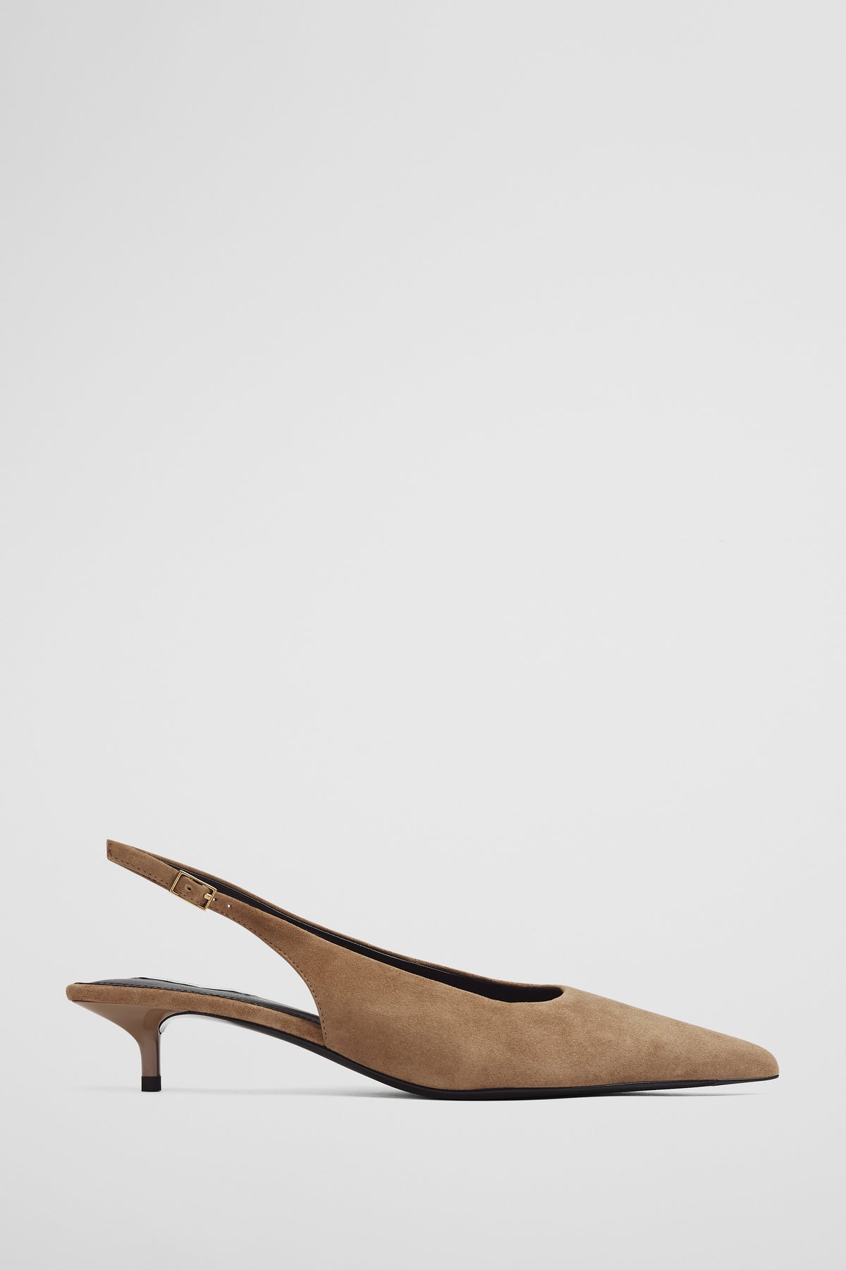 Heidi Suede Kitten Heel
