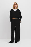 Velour Track Pant