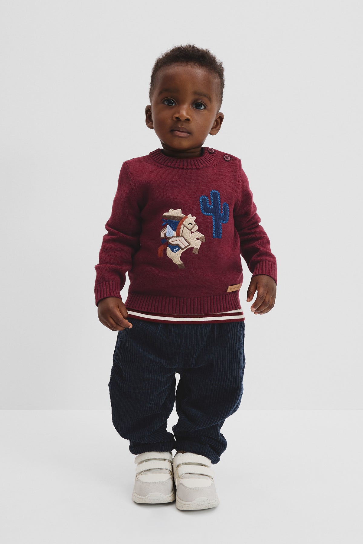 Cotton Blend Cowboy Knit